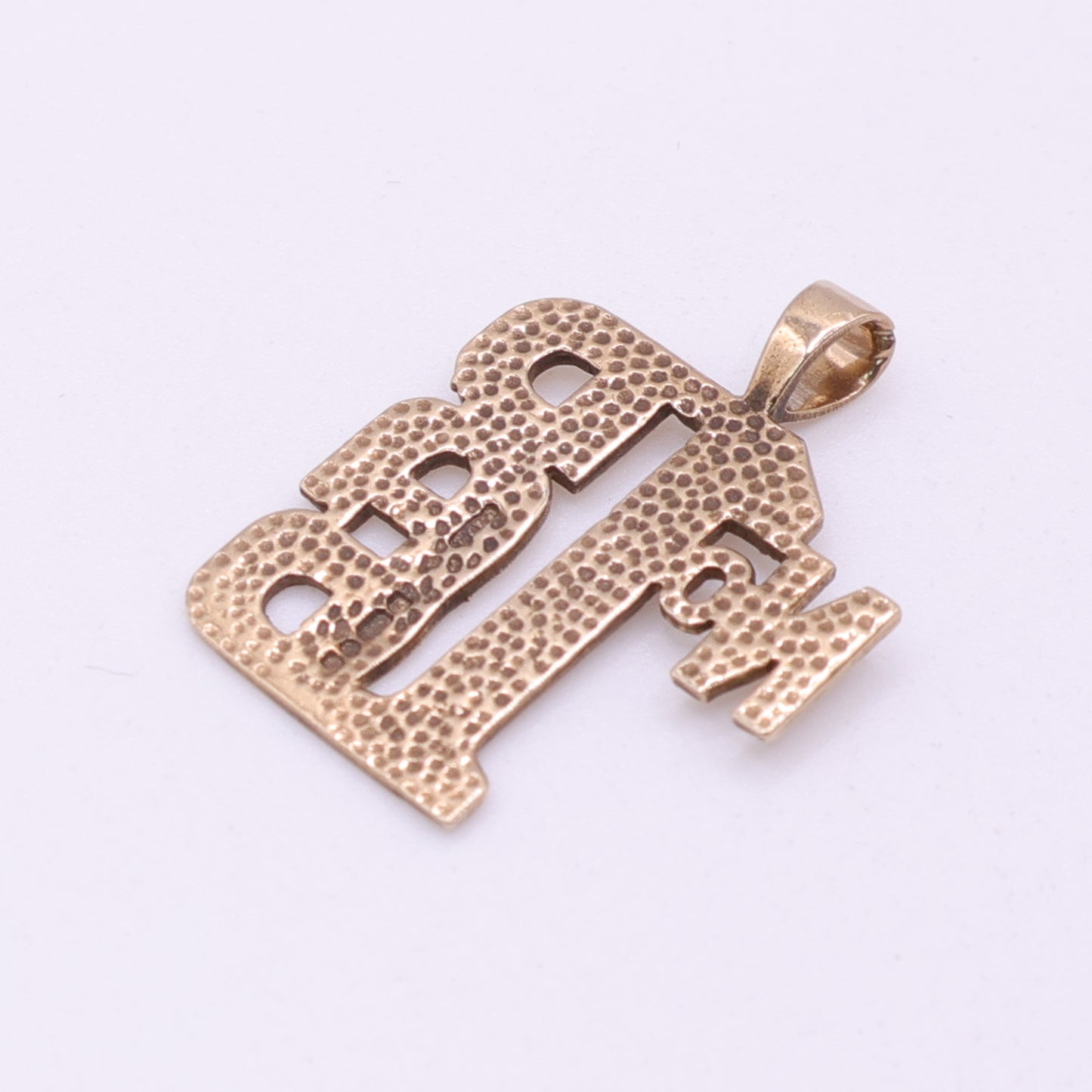 Second-Hand 9ct Yellow Gold ‘No.1 Dad’ Pendant