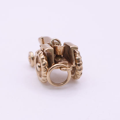 Second-Hand 9ct Yellow Gold Tractor Charm