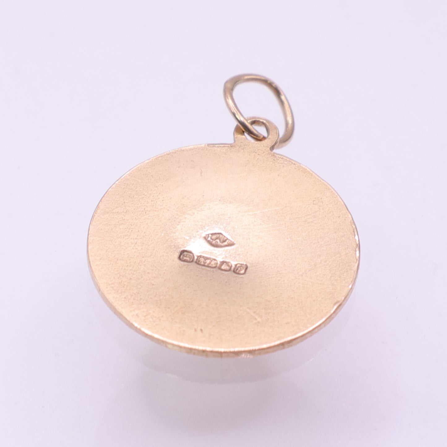 Second-Hand 9ct Yellow Gold 15mm St Christopher Pendant