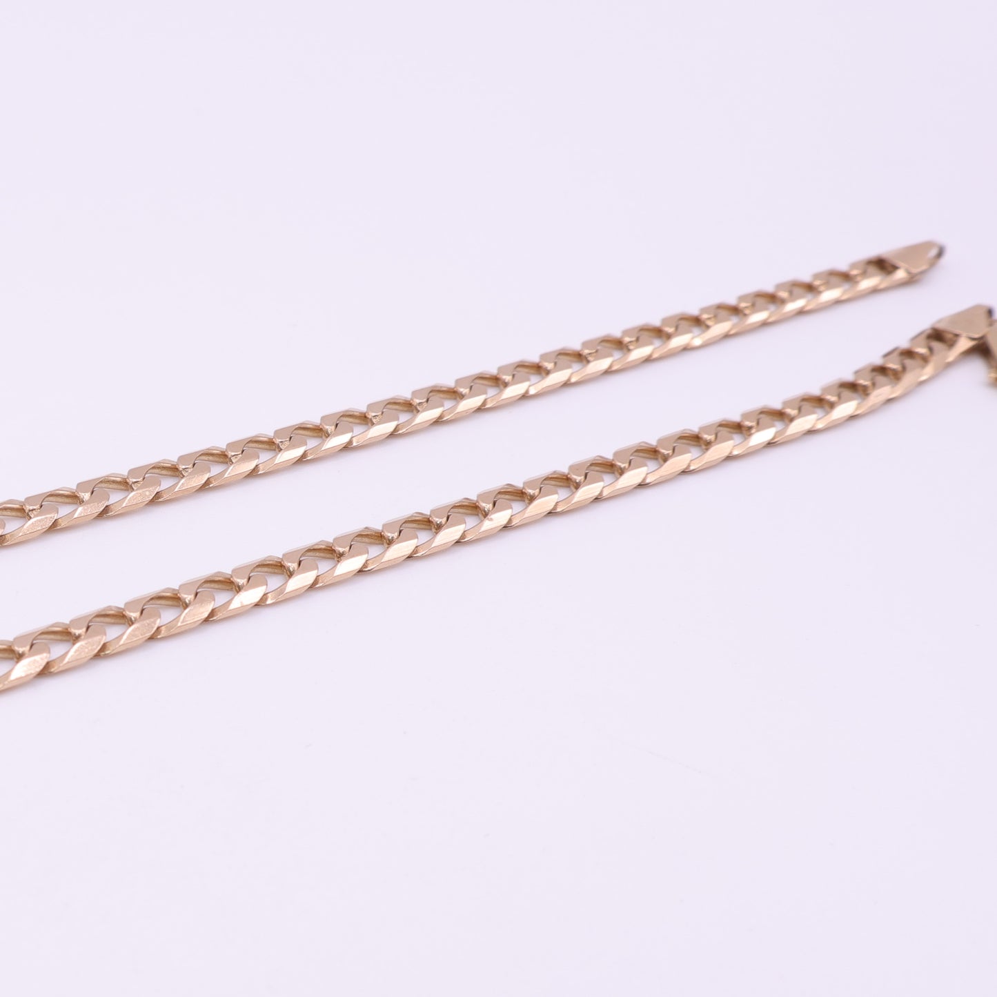 9ct Yellow Gold Heavy Curb Chain - 20 Inch