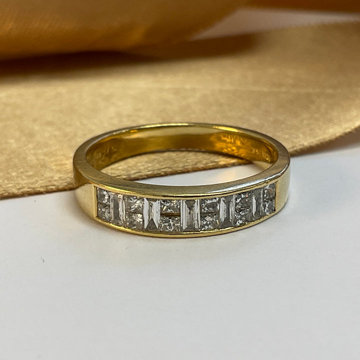 18ct Yellow Gold Diamond Eternity Ring