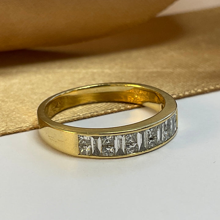 18ct Yellow Gold Diamond Eternity Ring