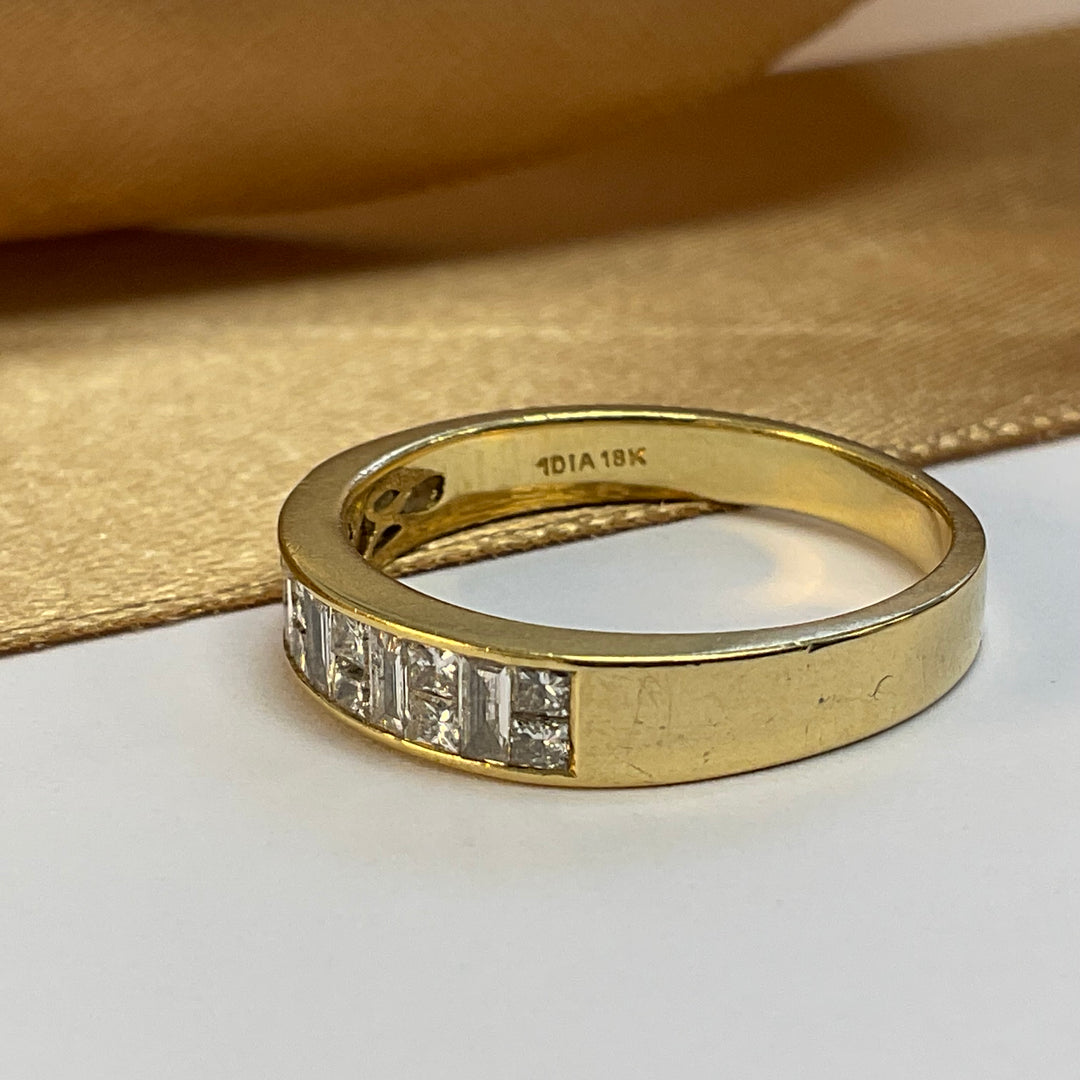 18ct Yellow Gold Diamond Eternity Ring