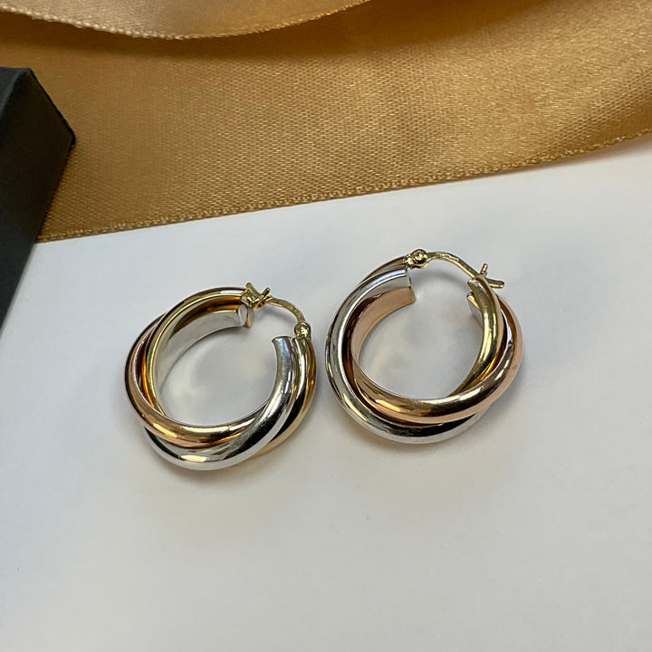 9cts Russian Wedding Ring Earrings