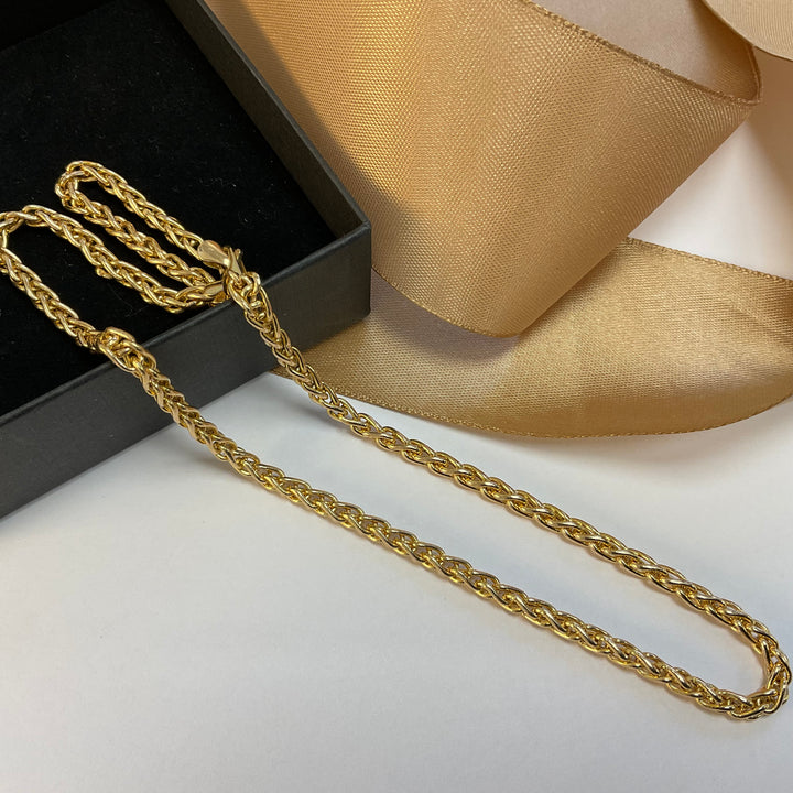 9ct Yellow Gold Prince Of Wales Chain - 18 Inch