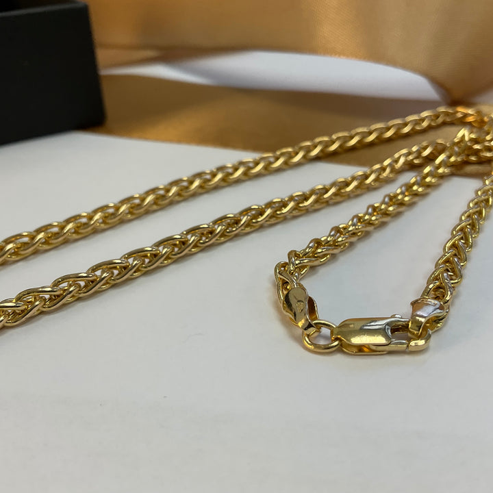 9ct Yellow Gold Prince Of Wales Chain - 18 Inch