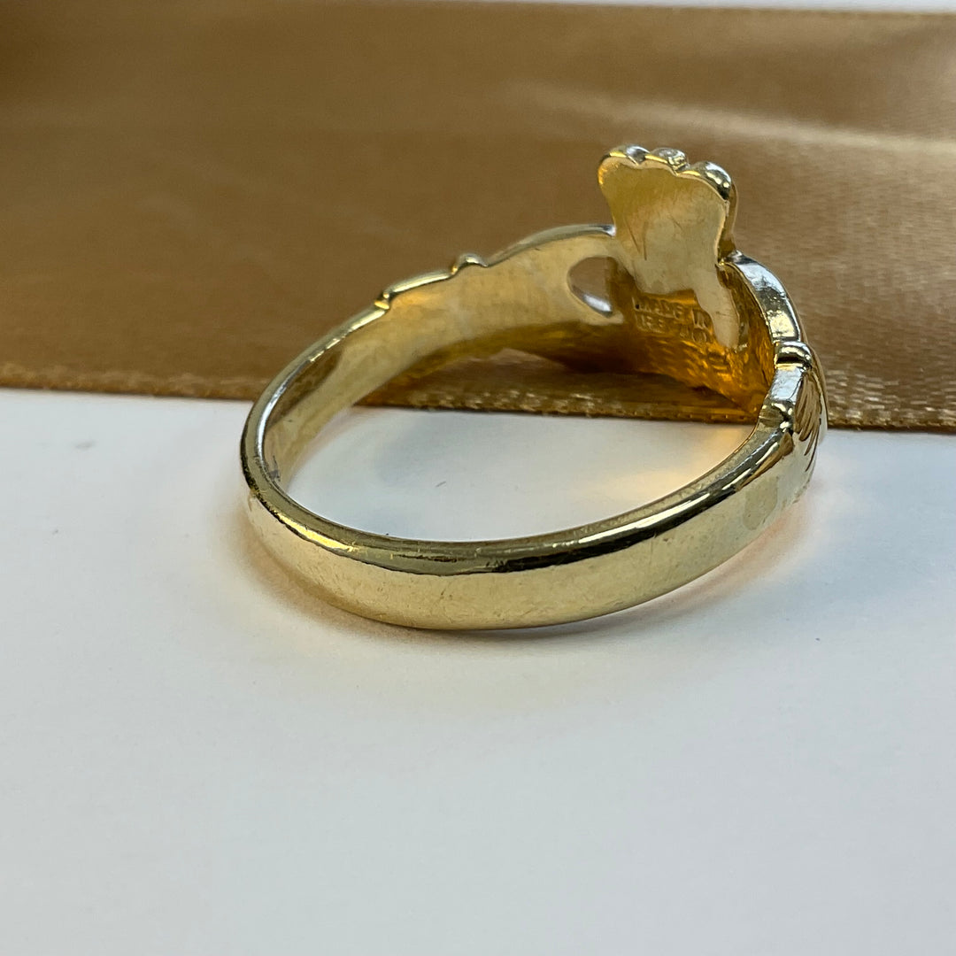 9ct Yellow Gold Claddagh Ring