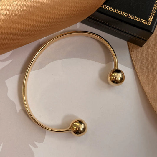 9ct Yellow Gold Torque Bangle