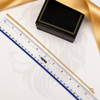 9ct Gold Extra Long Belcher Chain - 24 Inch