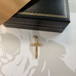9ct Solid Gold Cross Pendant