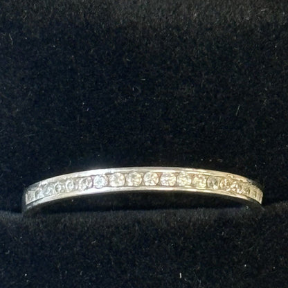 9ct Gold Diamond Half Eternity Ring