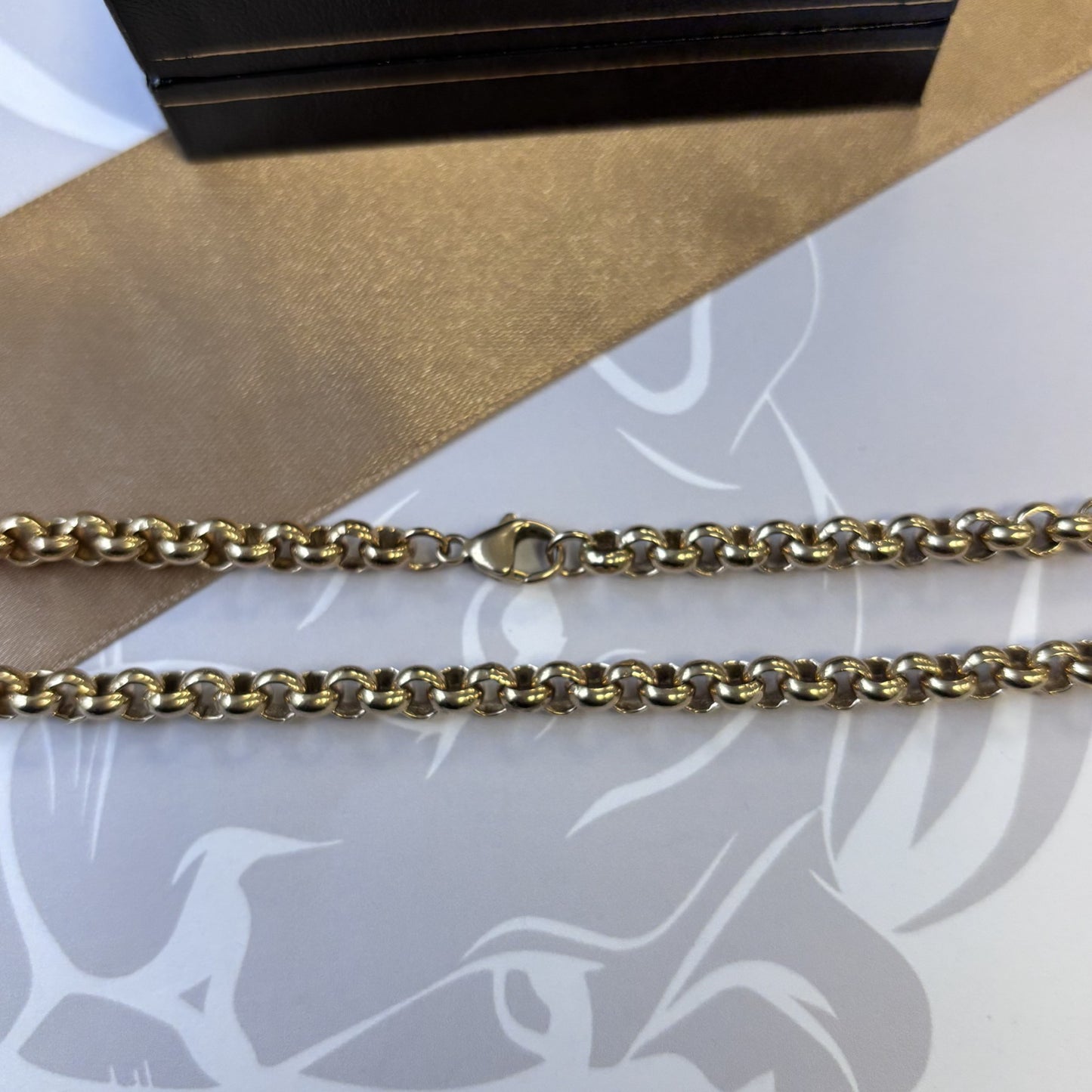 9ct Gold Belcher Chain – 20 Inch