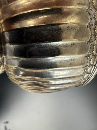 Rare Antique Queen Anne Britannia Silver Sugar Caster Charles Adam London 1707