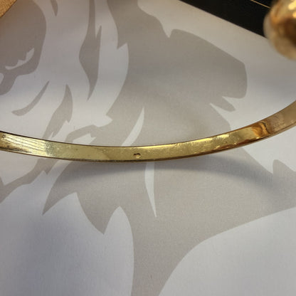 9ct Yellow Gold Torque Bangle