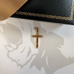 9ct Solid Gold Cross Pendant