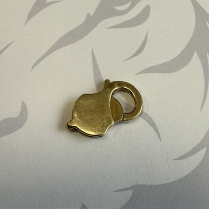 9ct Yellow Gold Large Trigger Lobster Fastener - 20mm