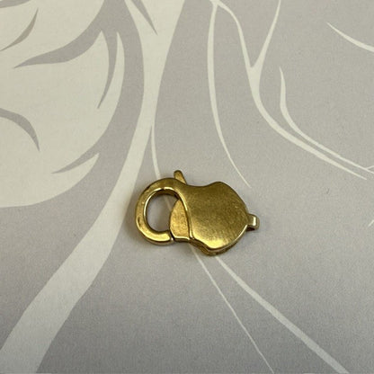 9ct Yellow Gold Large Trigger Lobster Fastener - 20mm