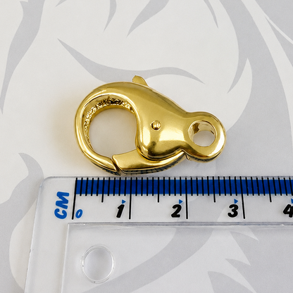 9ct Yellow Gold Extra Large Trigger Lobster Fastener - 25mm