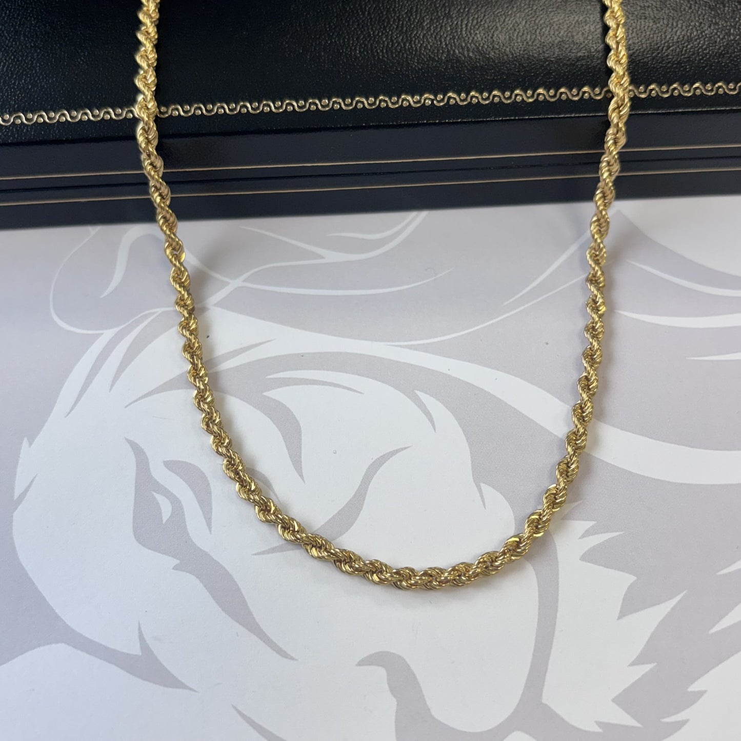 9ct Gold Rope Chain – 20 Inch