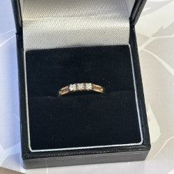 9ct Yellow Gold Trilogy Ring