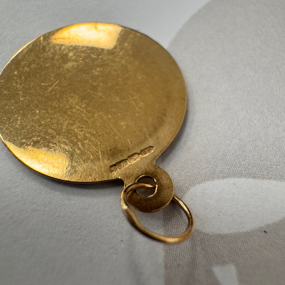 9ct Gold St Christopher Pendant