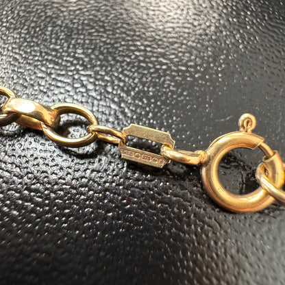 9ct Gold Belcher Chain 21 Inch