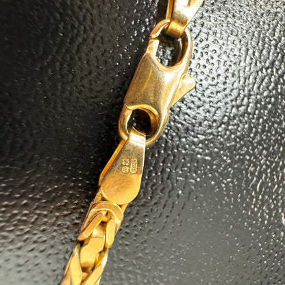 9ct Gold Byzantine Chain 31 Inch