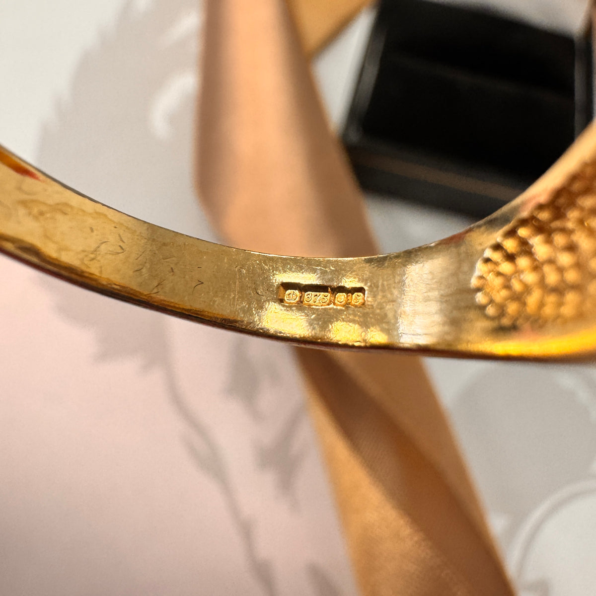 9ct Yellow Gold Curb Link Style Ring