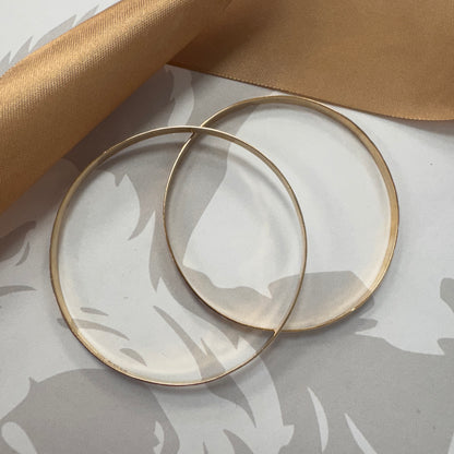 9ct Yellow Gold Set of Two Detailed Bangles