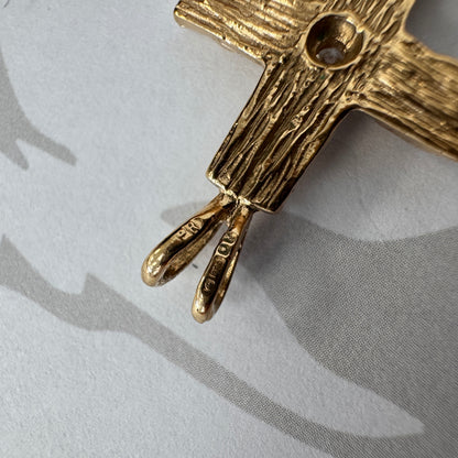 9ct Gold Cross Pendant