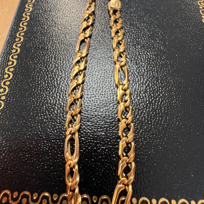 9ct Yellow Gold St Christopher Charm Bracelet – 7.5 Inches