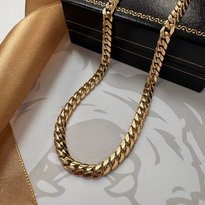 9ct Gold Curb Chain 18 Inch