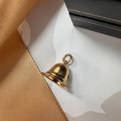 9ct Yellow Gold Police Helmet Charm