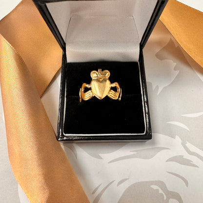 9ct Yellow Gold Claddagh Ring
