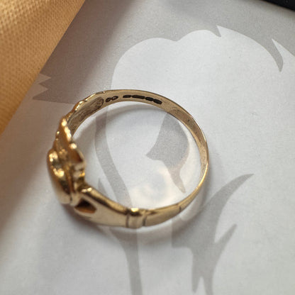 9ct Yellow Gold Claddagh Ring