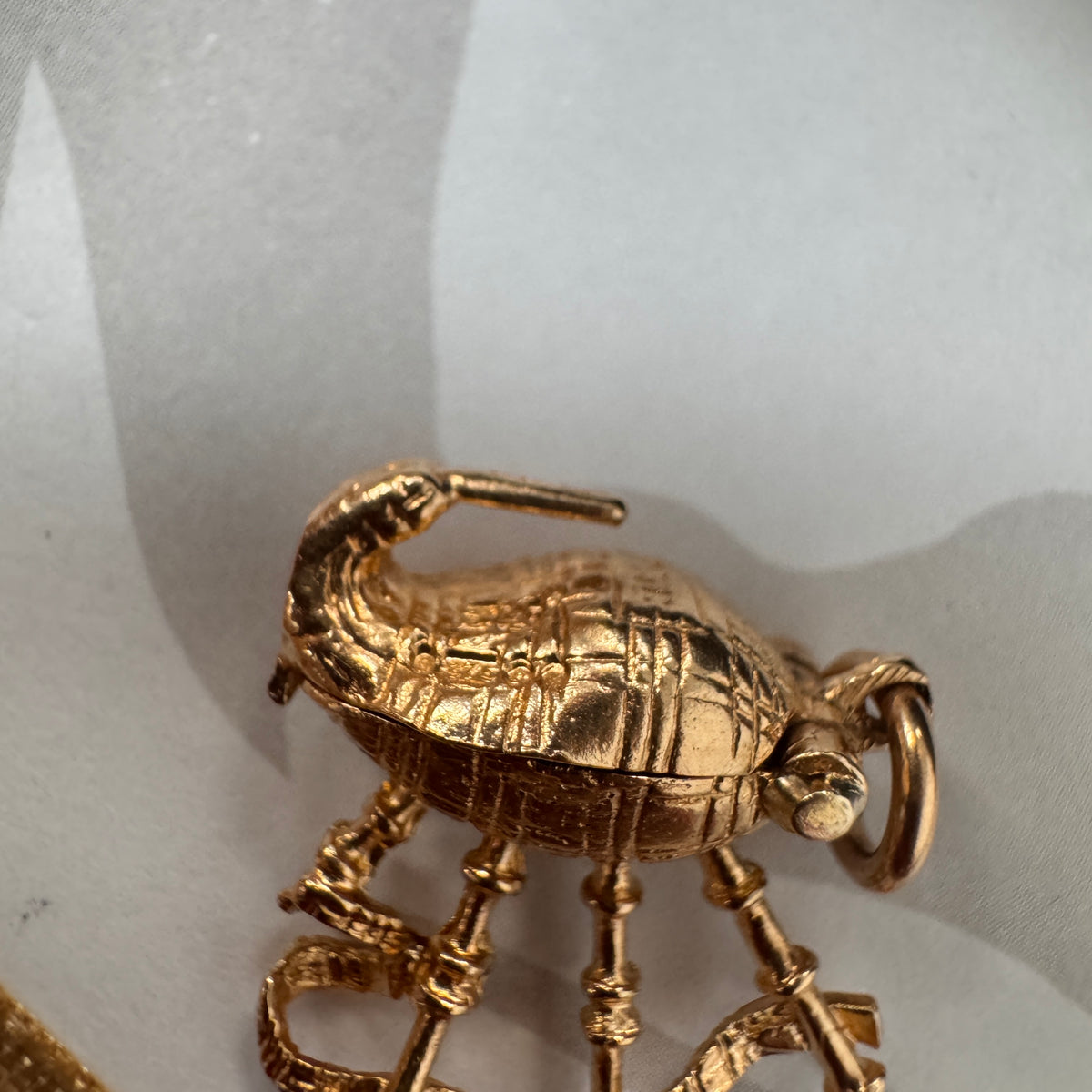 9ct Yellow Gold Bagpipe Charm