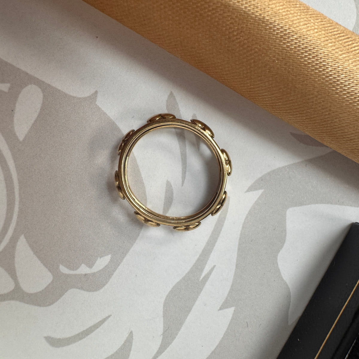 9ct Yellow Gold Heart Design Ring