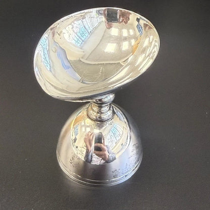 Vintage Brandimarte Firenze Italian Silver Double Egg Cup 70.7g