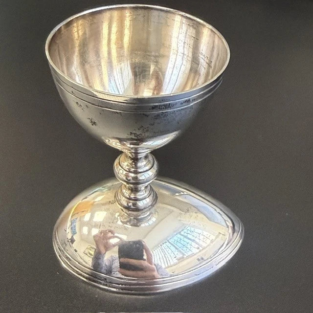 Vintage Brandimarte Firenze Italian Silver Double Egg Cup 70.7g