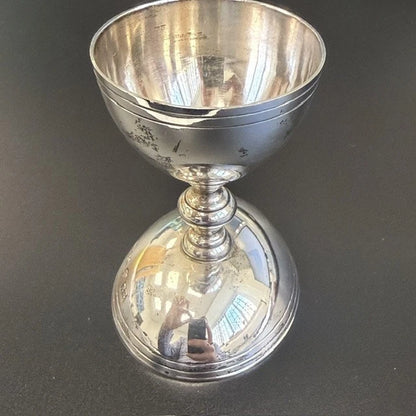 Vintage Brandimarte Firenze Italian Silver Double Egg Cup 70.7g